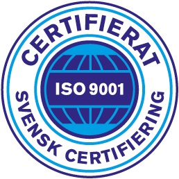 Logotyp f&ouml;r ISO 9001